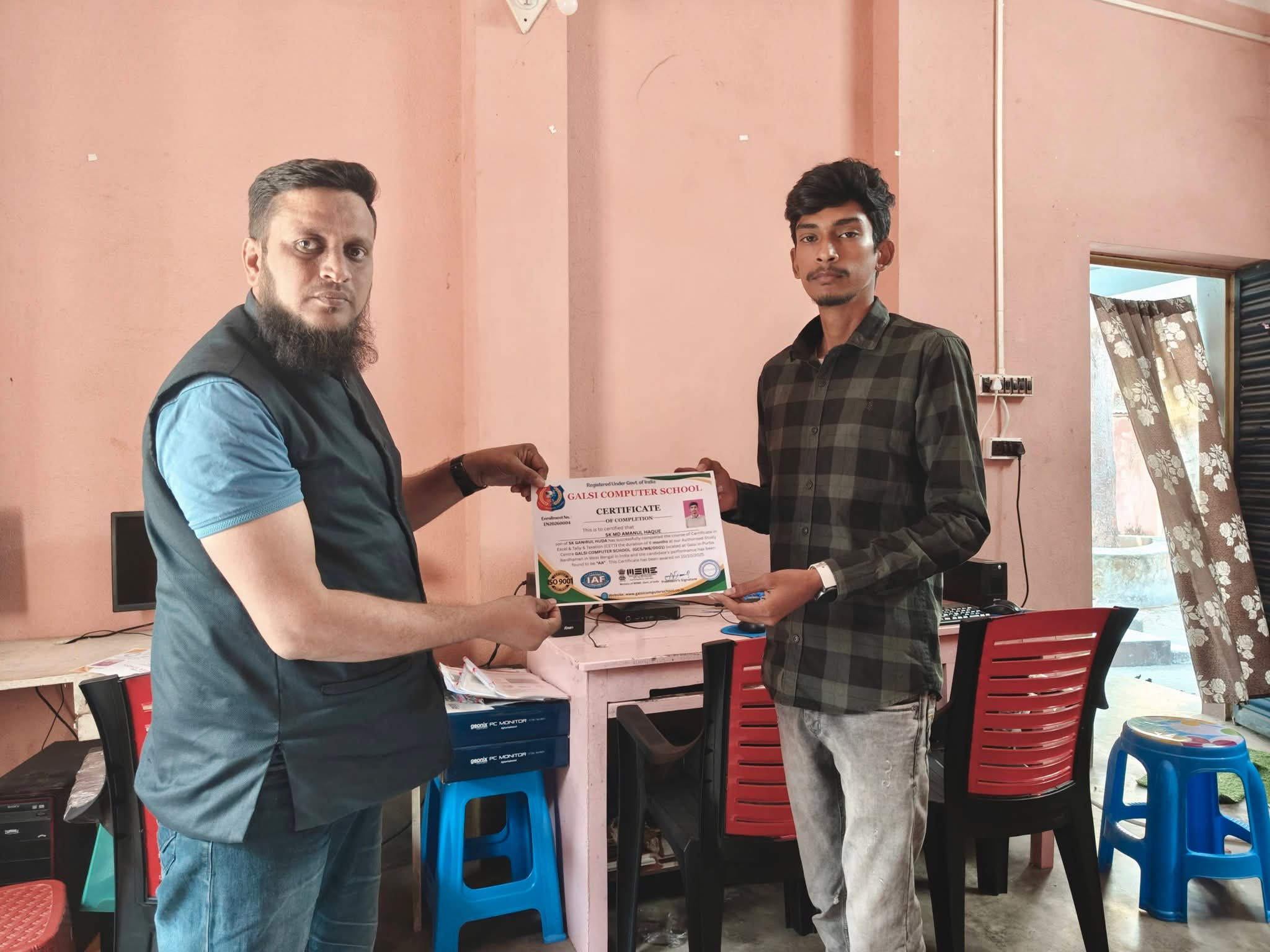 Certificate Issue