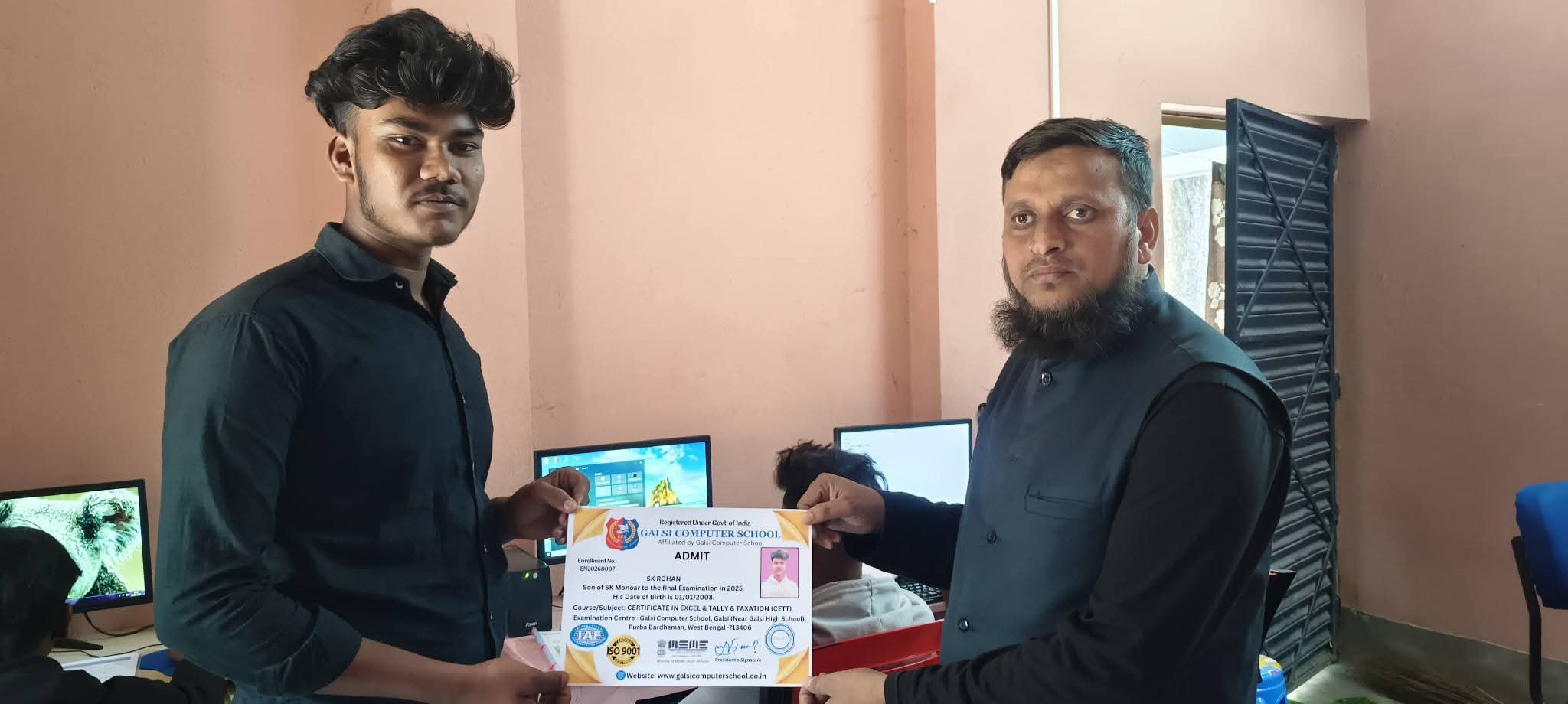 Certificate Issue 